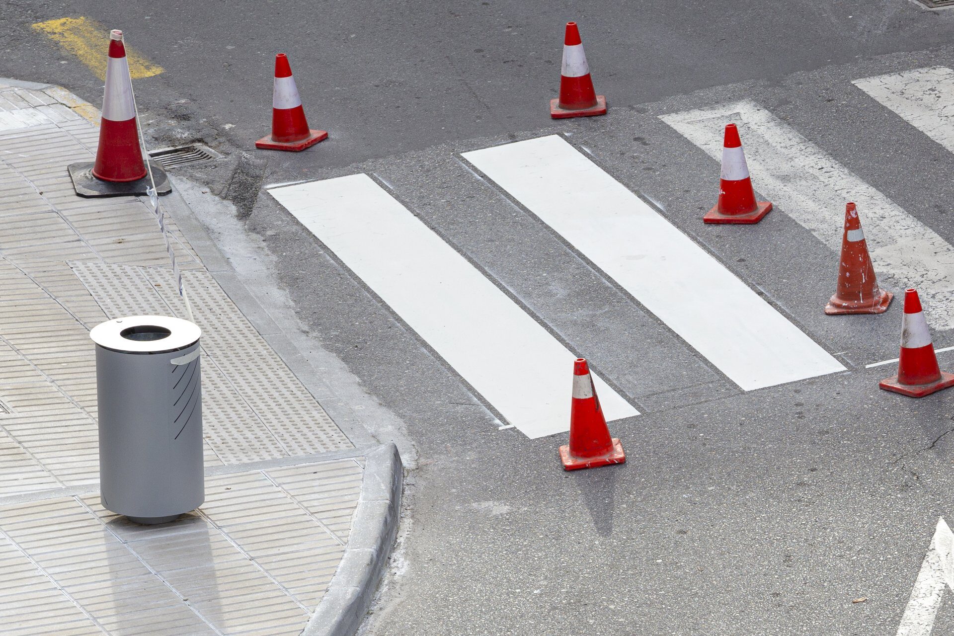 Line Markings in Sunderland Road Marking