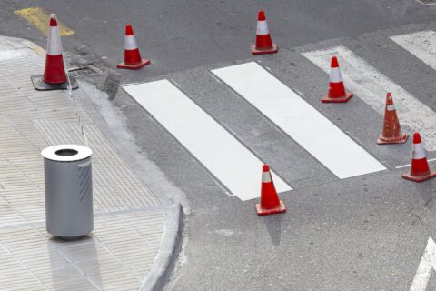 Road Line Markings in Sedgefield